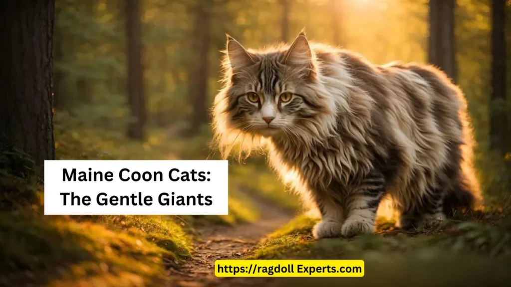 Maine Coon Cats: The Gentle Giants